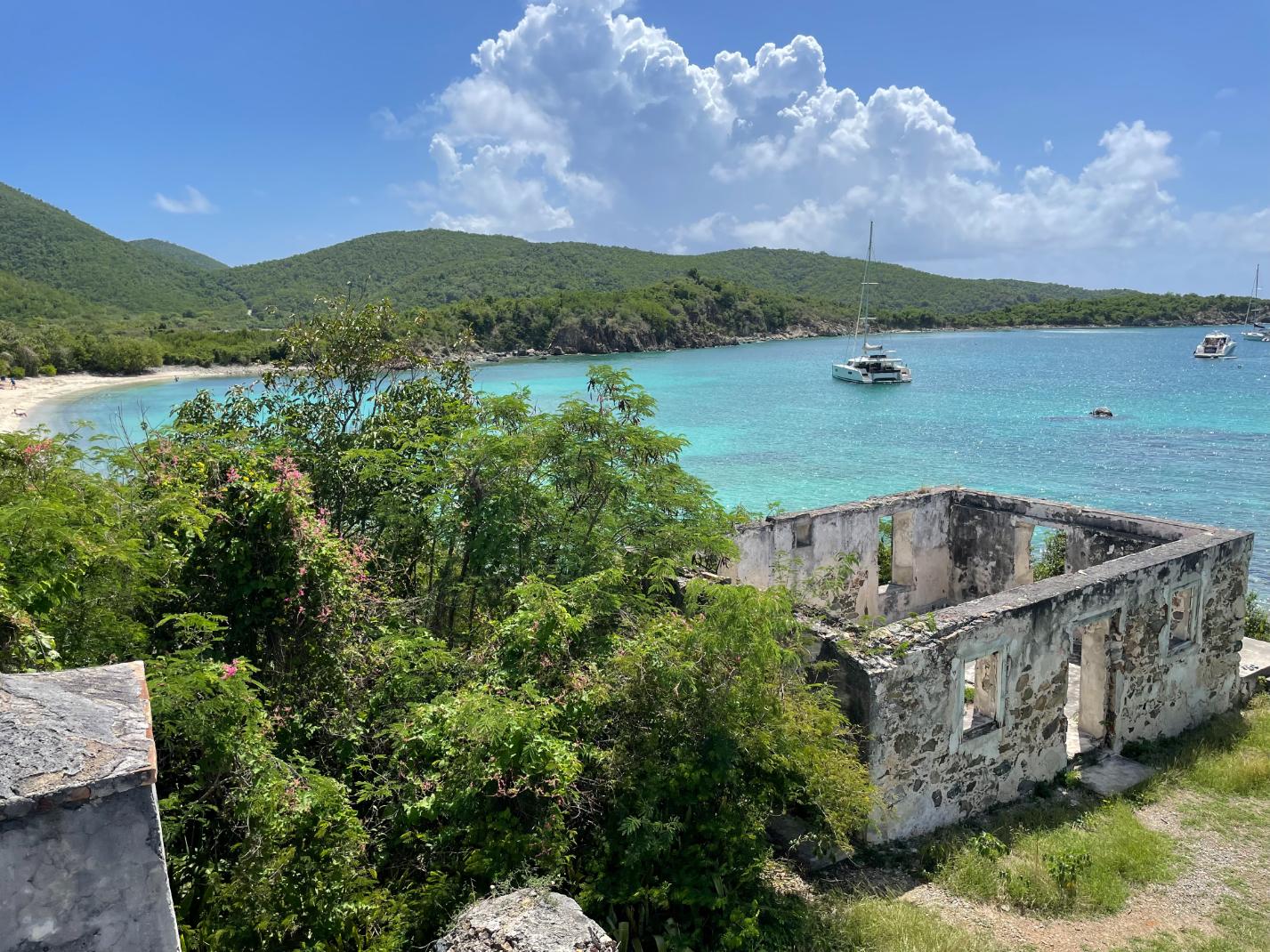Little Lameshur Bay and Ruins