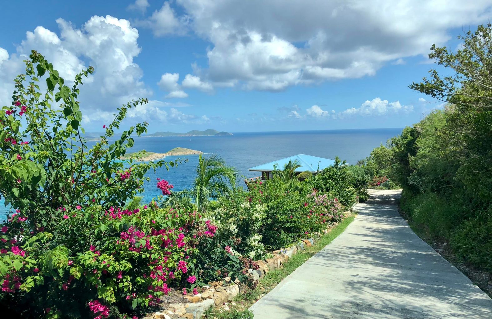 Driveway to Cottages