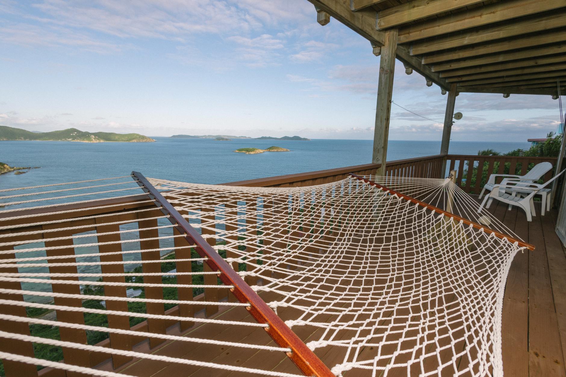 Hammock on deck